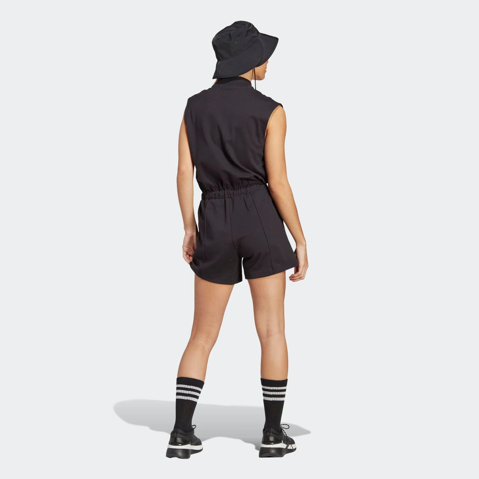 ADIDAS RIBBED COLLAR ROMPER - IC1535