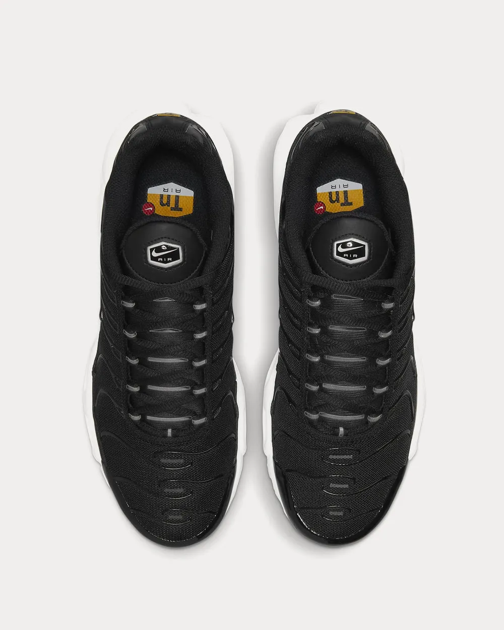Air Max Plus Black / White Low Top Sneakers