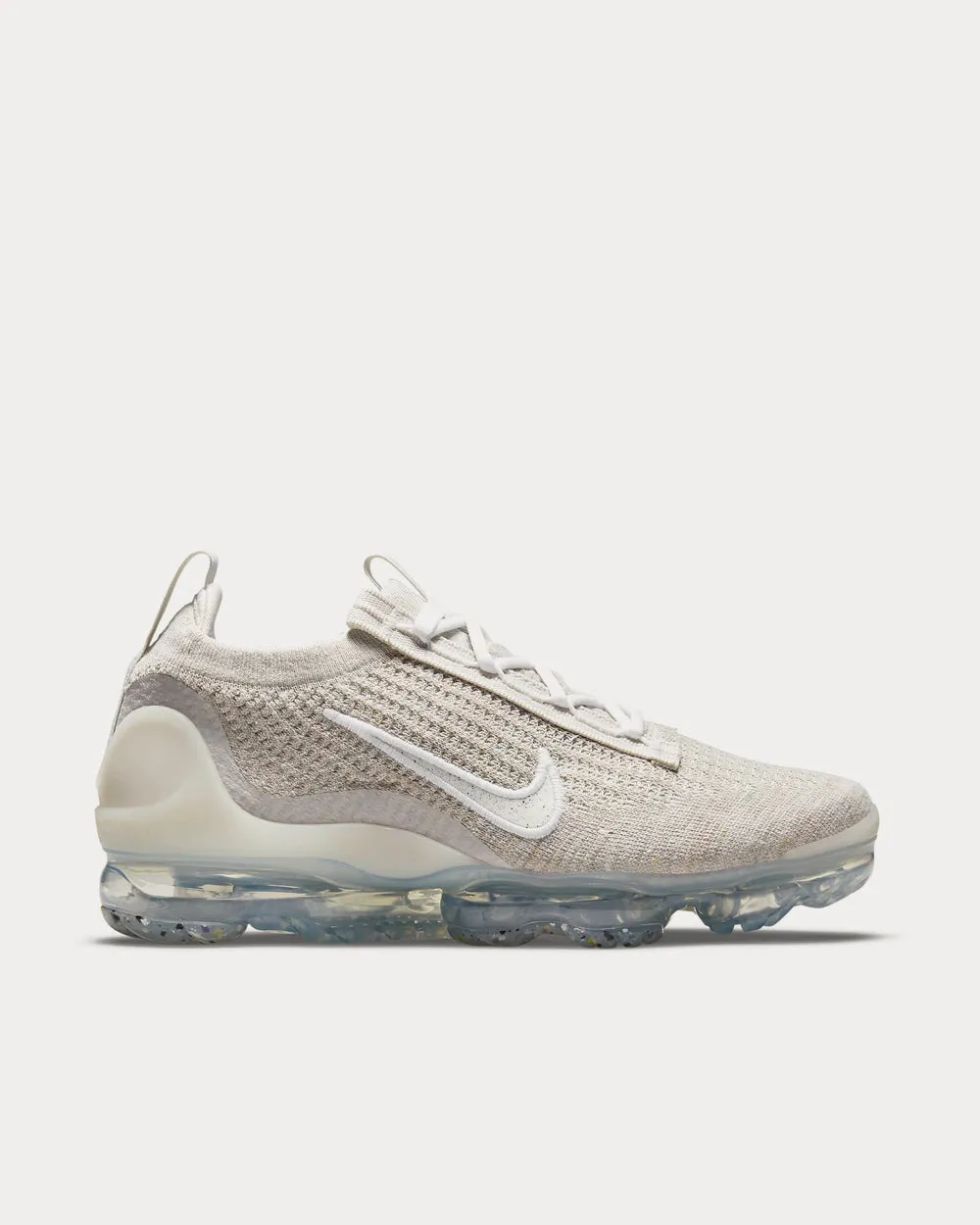 Air VaporMax 2021 FK Light Bone / Phantom / Metallic Silver / White Low Top Sneakers