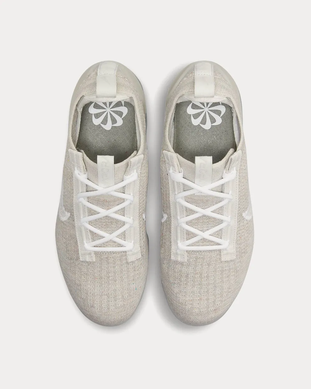 Air VaporMax 2021 FK Light Bone / Phantom / Metallic Silver / White Low Top Sneakers