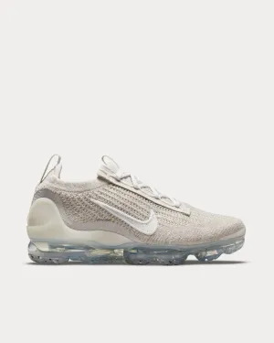 Air VaporMax 2021 FK Light Bone / Phantom / Metallic Silver / White Low Top Sneakers
