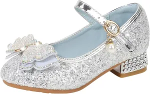 Baby Girl Sandals 12-18 Months Toddler Little Kid Girls Dress Pumps Glitter Sequins Kids Flip Flops Size 2
