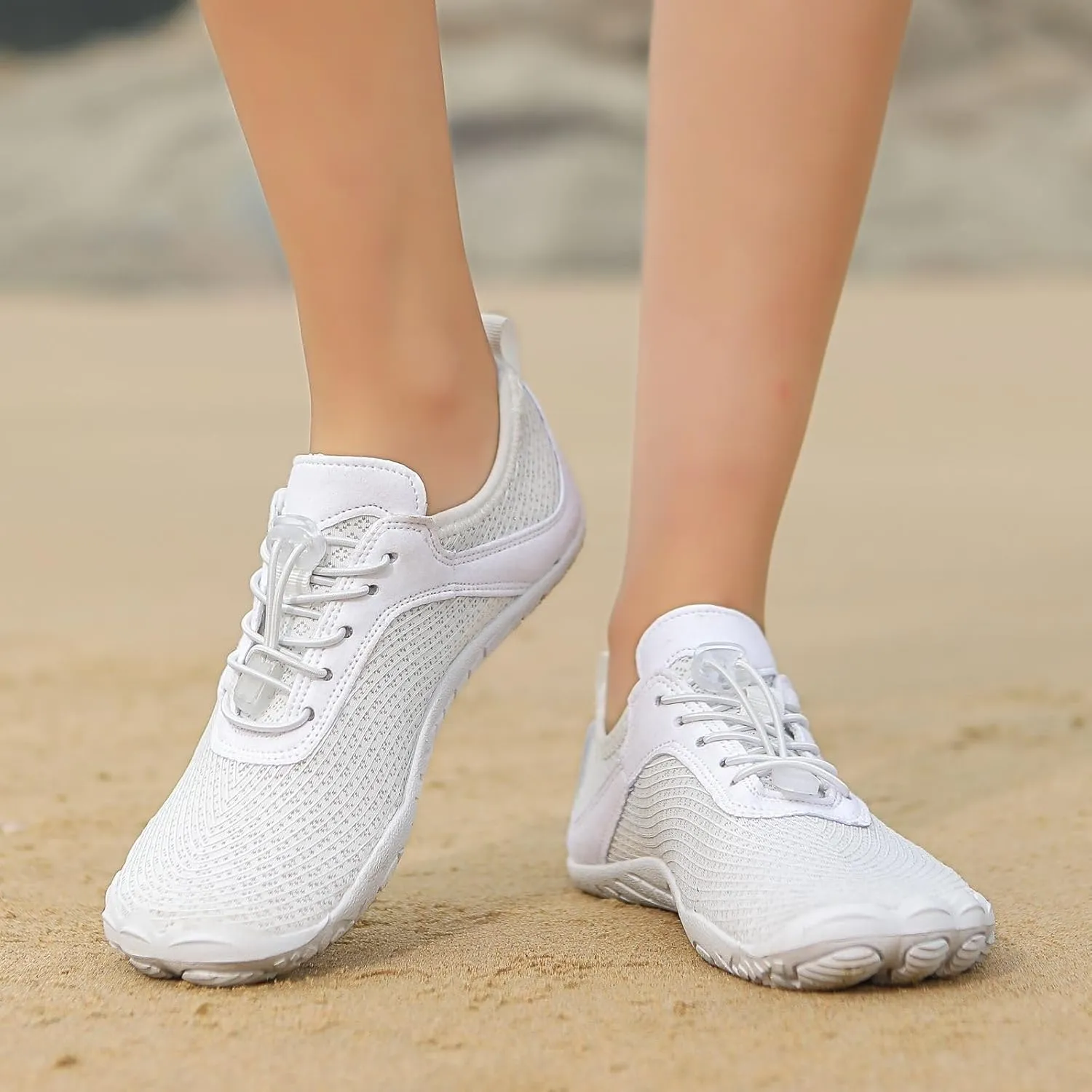 Barefoot Grounded Footwear for Women Men, Non Slip Wide Toe Box Hiking Water Shoes, Healthy & Breathable Aqua Shoes, Unisex Lightweight Trail Running Sneaker for Hike Walking Travel Swimming