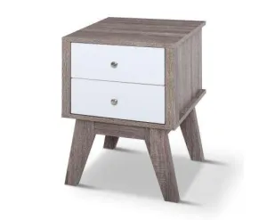 Bedside Tables Drawers Side Table Nightstand Storage Cabinet Wood