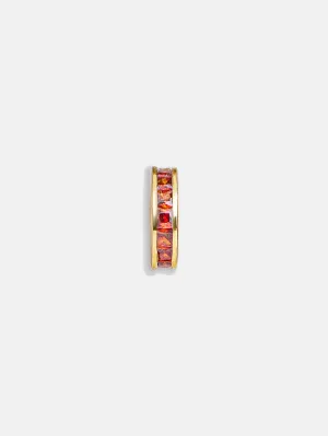 Birthstone Charm Bead - Garnet