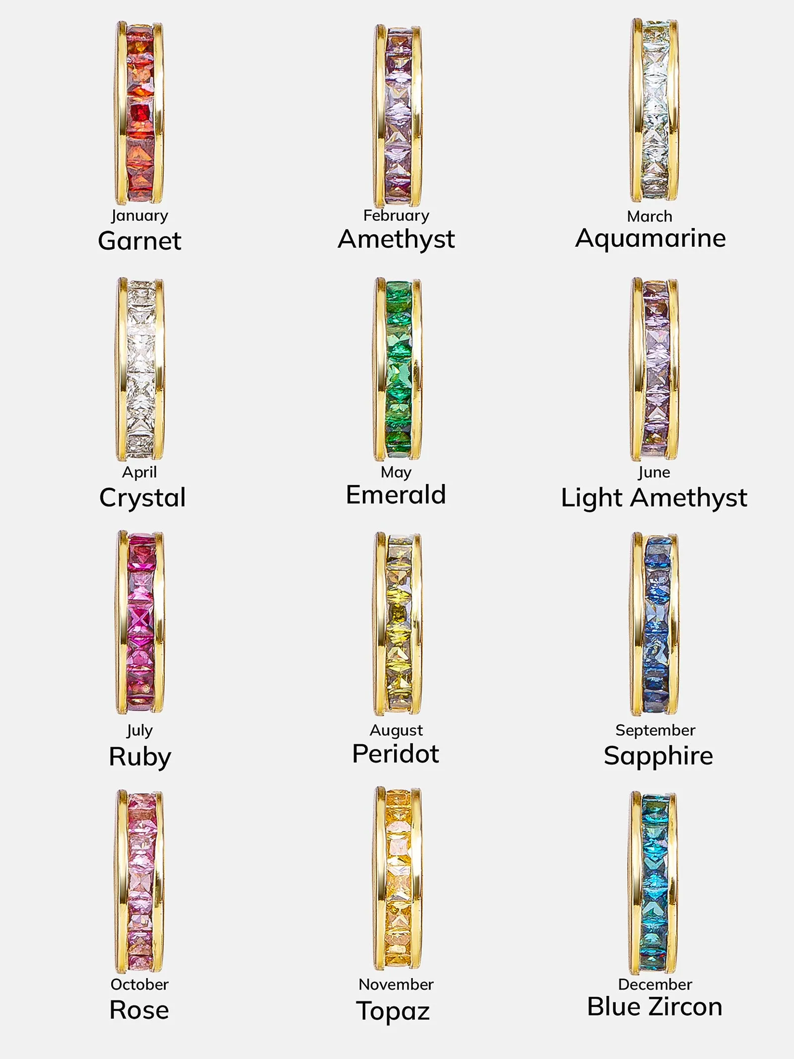 Birthstone Charm Bead - Garnet