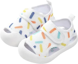 Boys Size 12 Sandals Toddler Girls Boys Shoes Sandals Flat Bottom Non Slio Half Open Sandals for Baby Boys