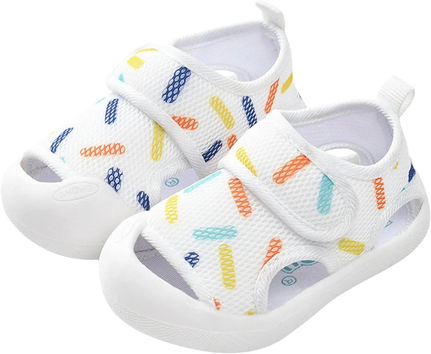 Boys Size 12 Sandals Toddler Girls Boys Shoes Sandals Flat Bottom Non Slio Half Open Sandals for Baby Boys