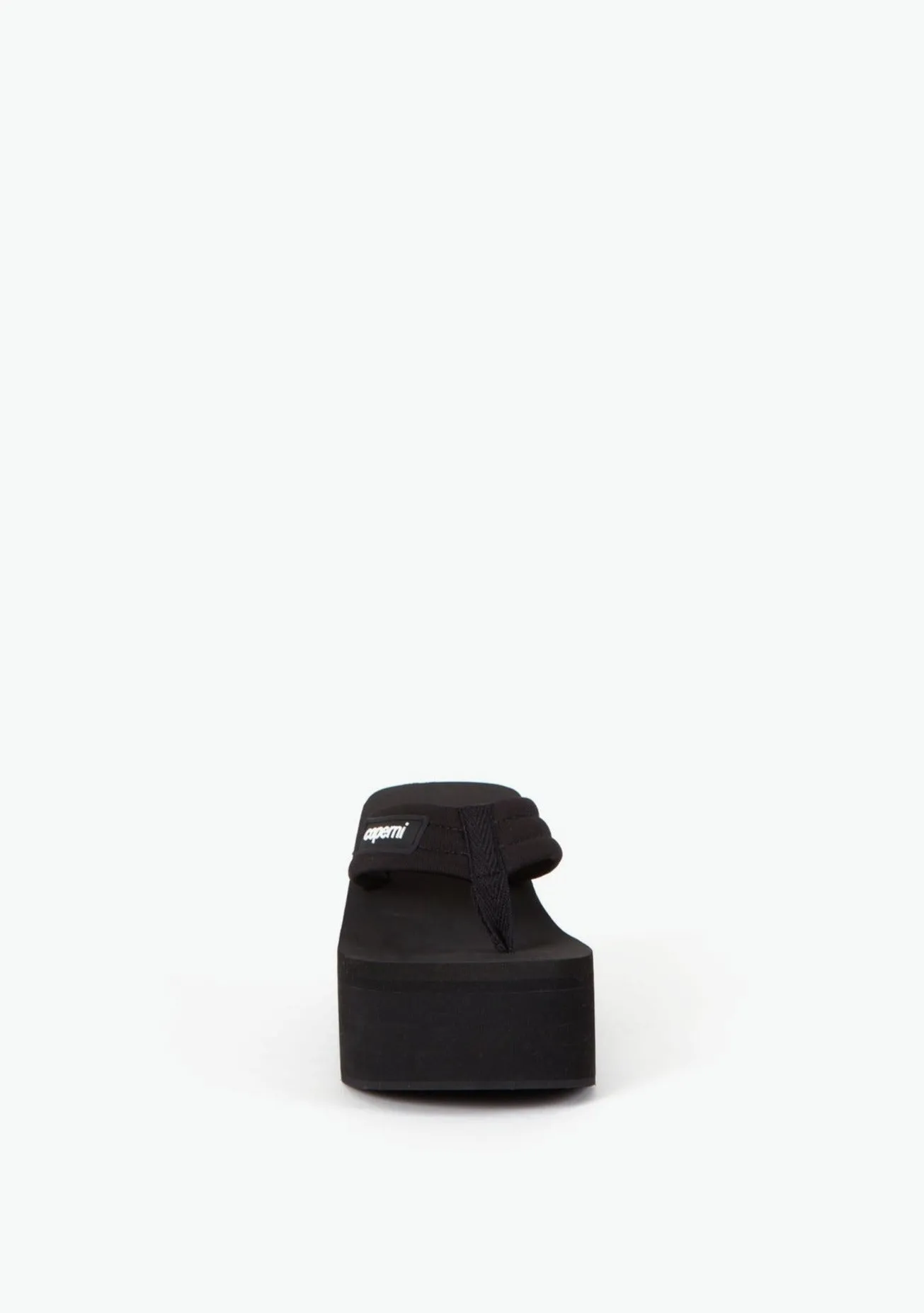 BRANDED WEDGE SANDAL