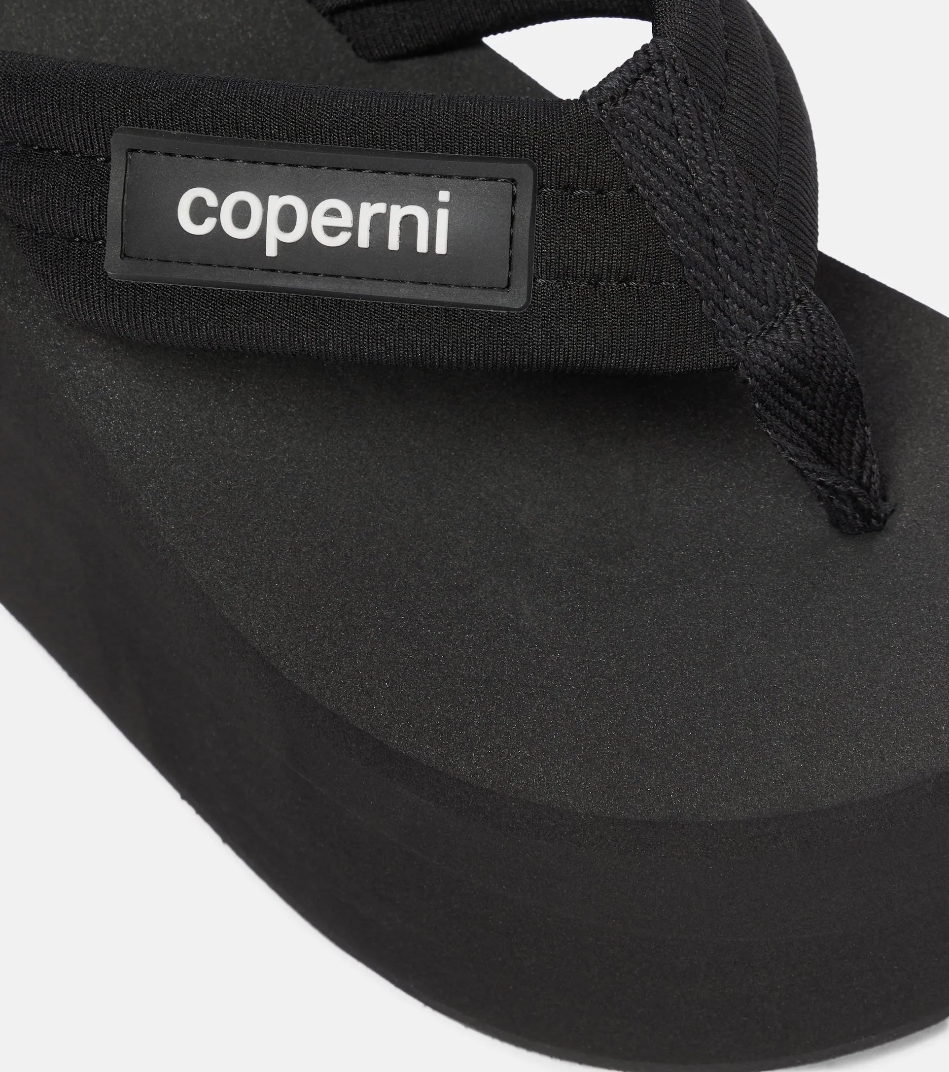 BRANDED WEDGE SANDAL