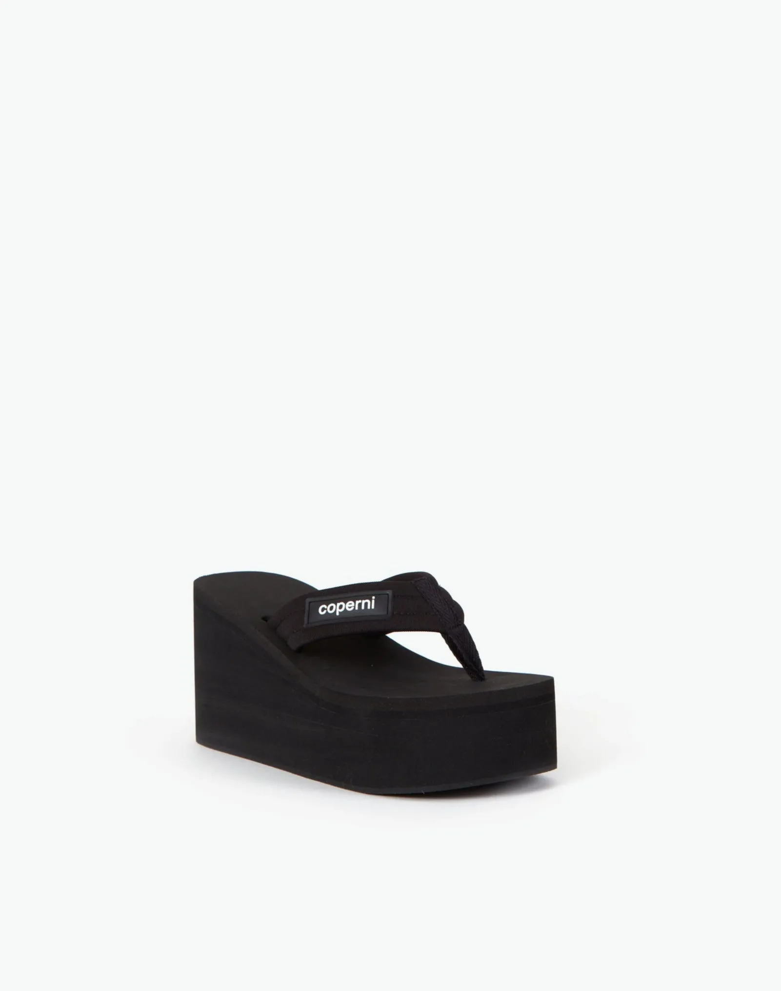 BRANDED WEDGE SANDAL