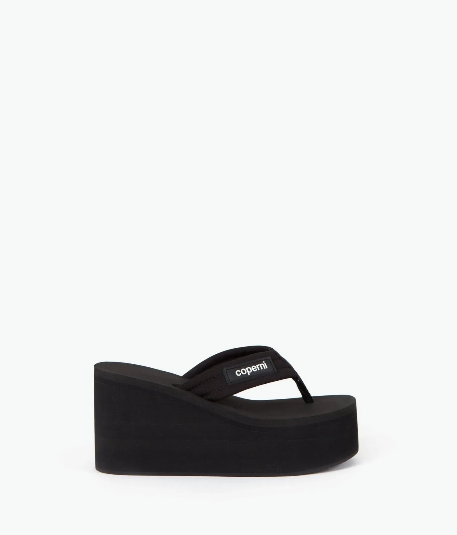BRANDED WEDGE SANDAL