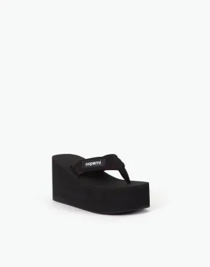 BRANDED WEDGE SANDAL