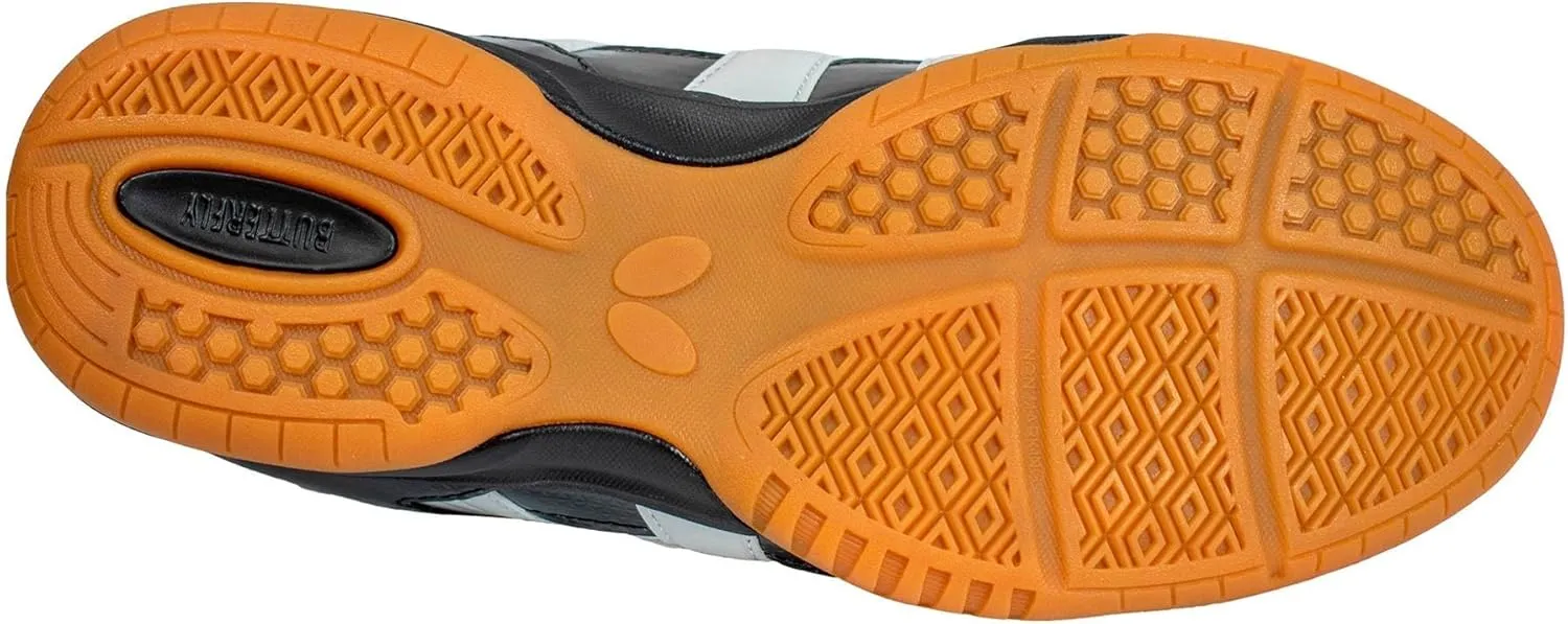 Butterfly Men's Lezoline Unizes Table Tennis Shoes - Durable, Gripping Outer Sole, Shock Absorption EVA, Ping Pong Shoe