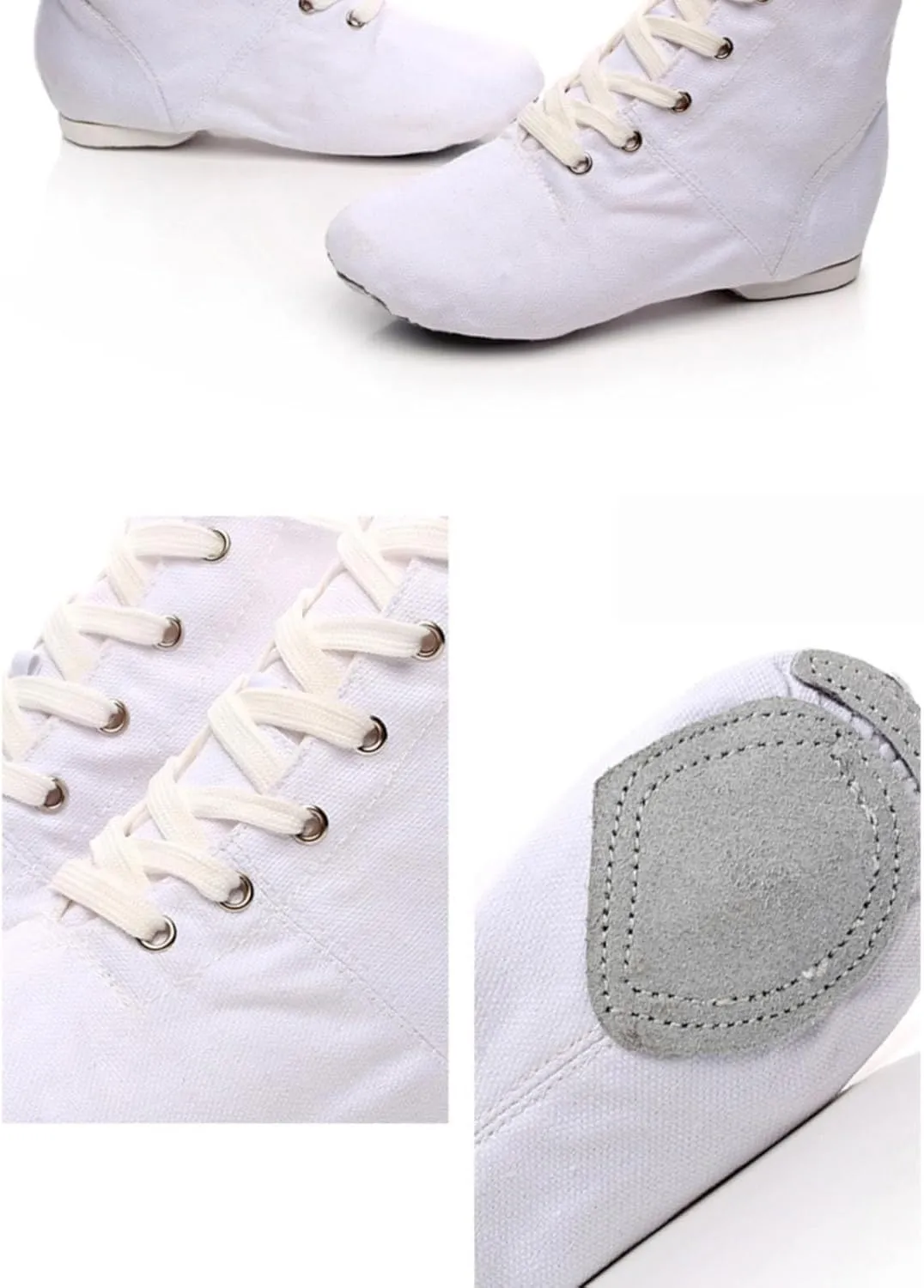 Canvas Jazz Dancing Sneakers Ballet Dance Boots for Girls Boys Jazz Boots for Girls Black Jazz Shoes Kids Boot