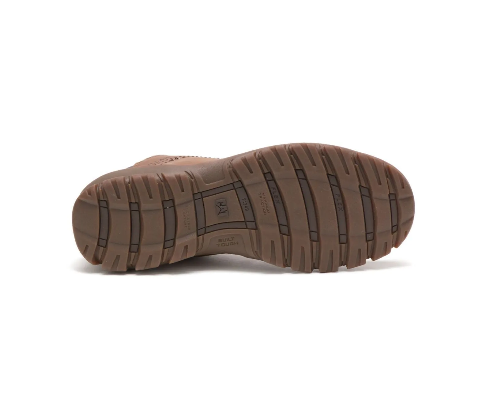 CAT Caterpillar Men's P722226 Transform 2.0 Leather Boot Dark Beige