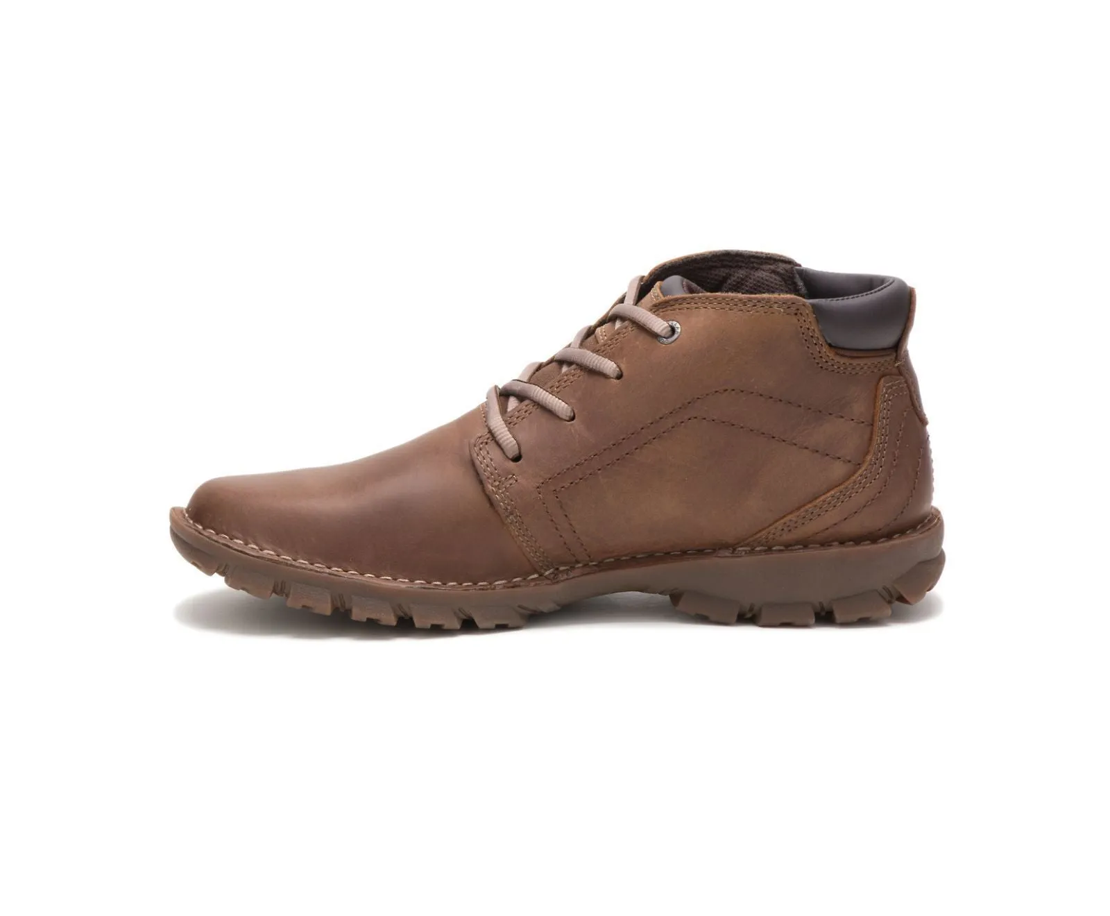 CAT Caterpillar Men's P722226 Transform 2.0 Leather Boot Dark Beige