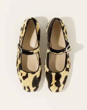 Classic Mary Jane in Tiger Print Bevilacqua Velvet