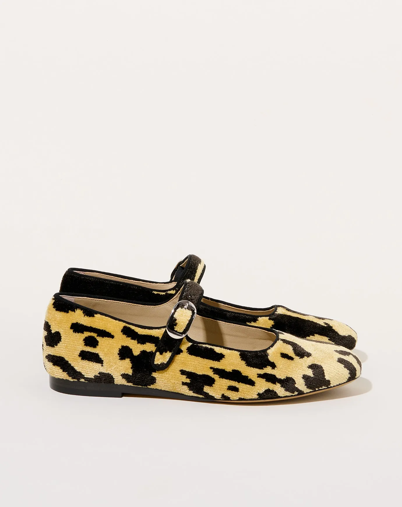Classic Mary Jane in Tiger Print Bevilacqua Velvet