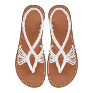 Cocoon - White Rope Sandals