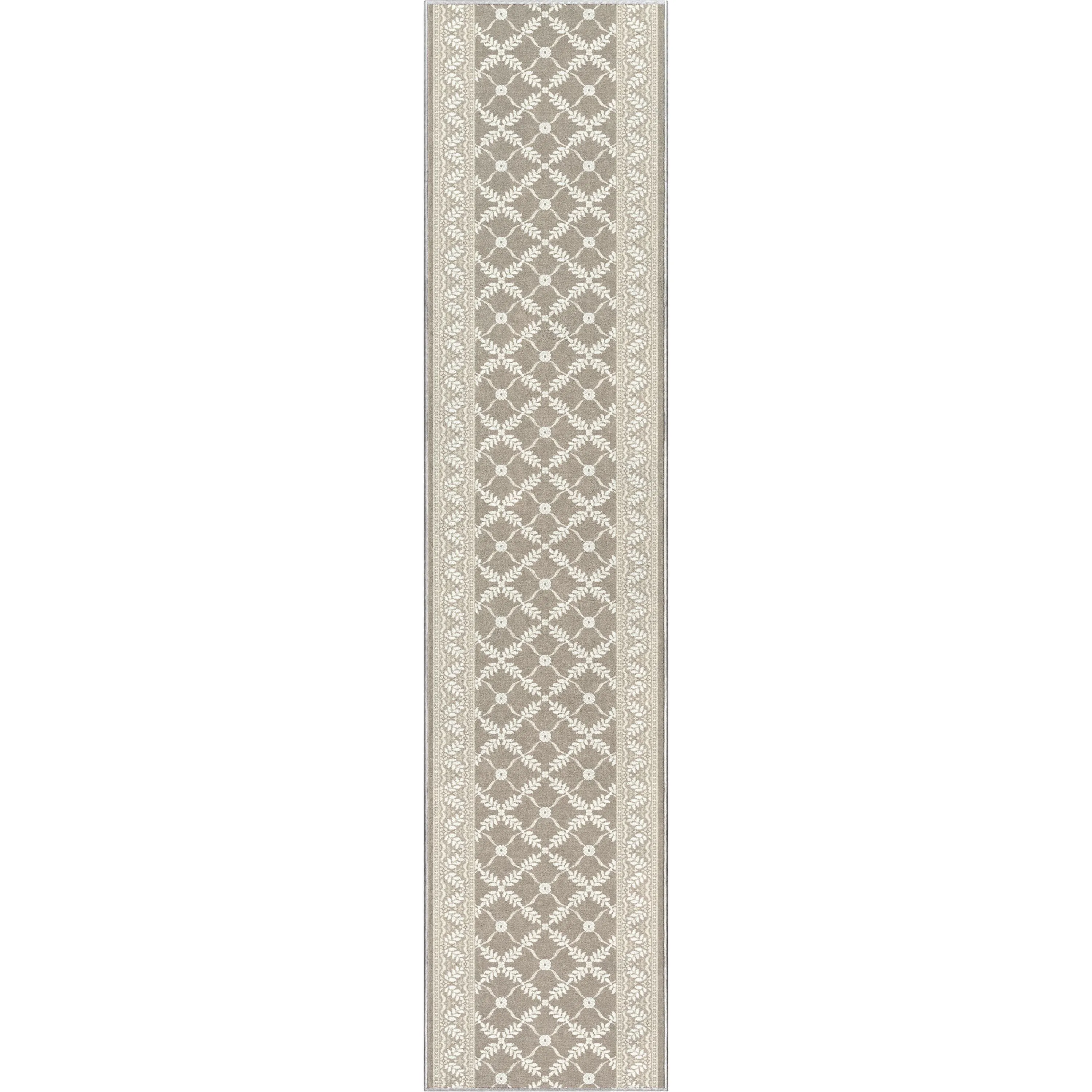 Custom Size Runner Regency Lattice Desert Drift Choose Your Width x Choose Your Length Hallway Runner Rug