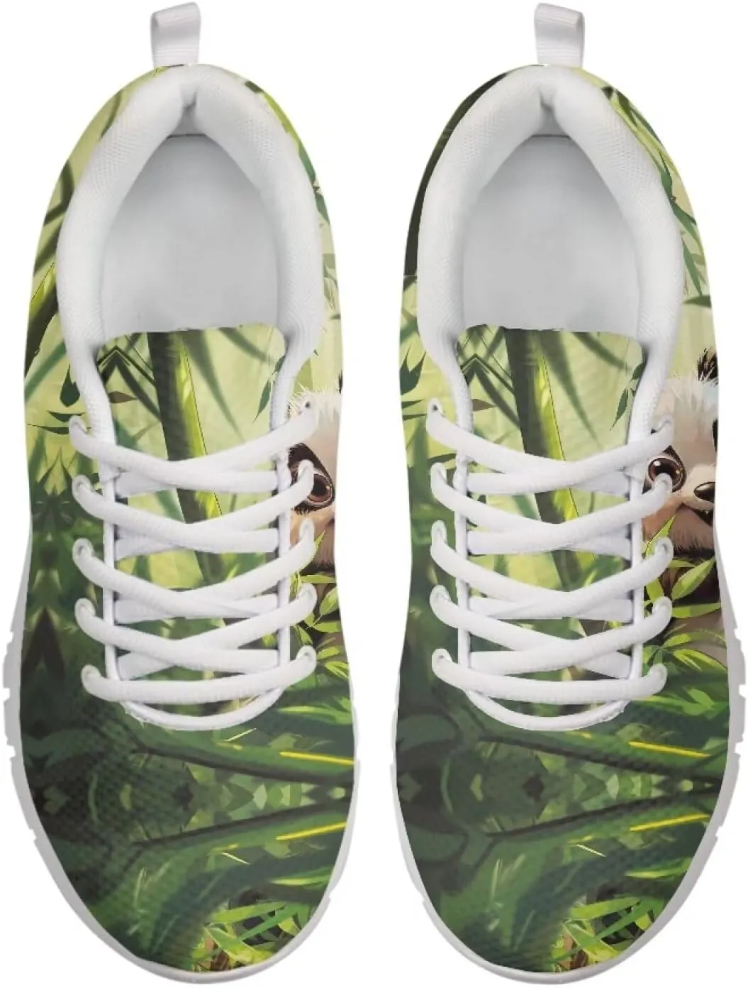 Cute Sneakers for Women Light Lace-up Flats Sneakers Fashion Outdoor Walking Running Shoes