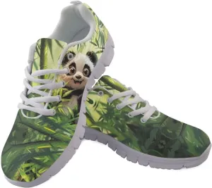 Cute Sneakers for Women Light Lace-up Flats Sneakers Fashion Outdoor Walking Running Shoes