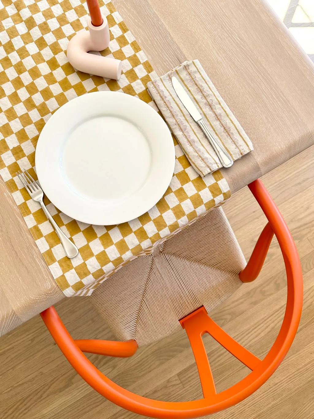 Divya - Block-Printed Table Runner