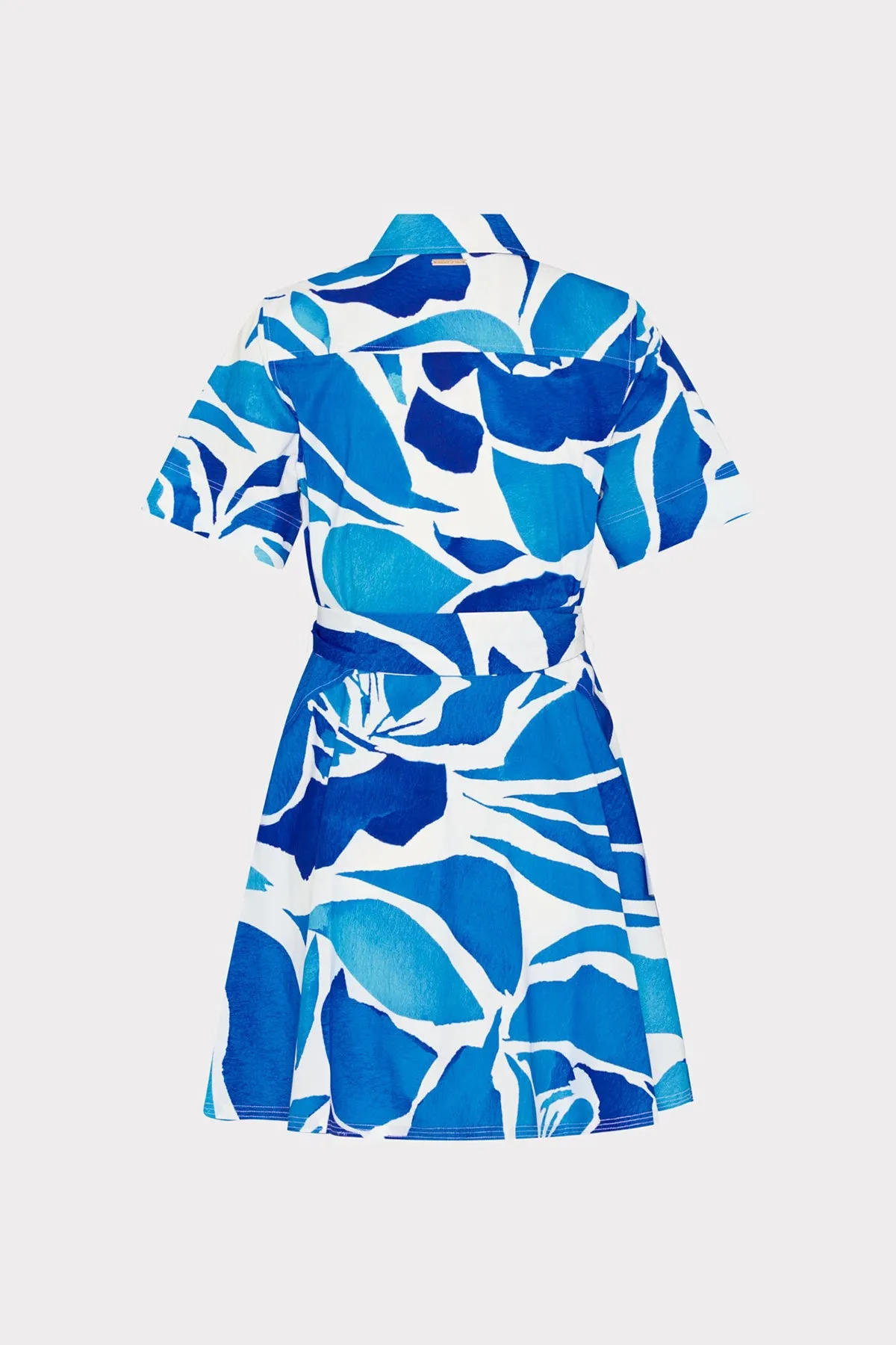 Dream Rose Poplin Button Down Dress