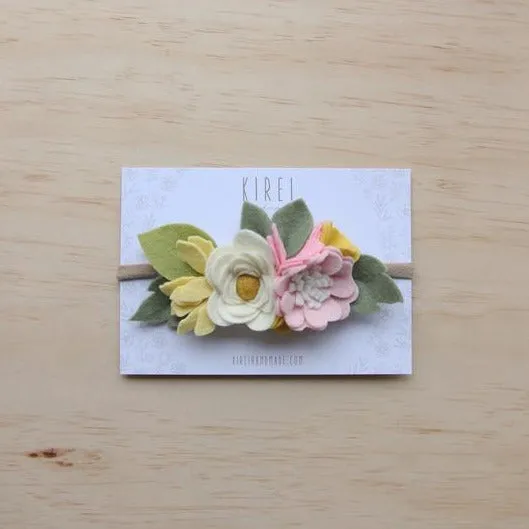 Felt Small Crown - Spring
