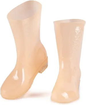 Fiedaz Rain Boots for Women Waterproof Garden Boots Anti-Slip Rain Boots Ladies Candy Color Lightweight Boots