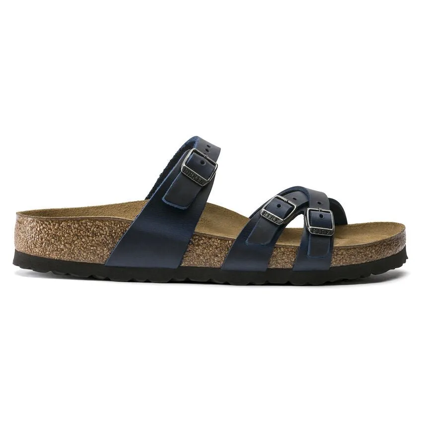 Franca | Oiled Leather | Blue