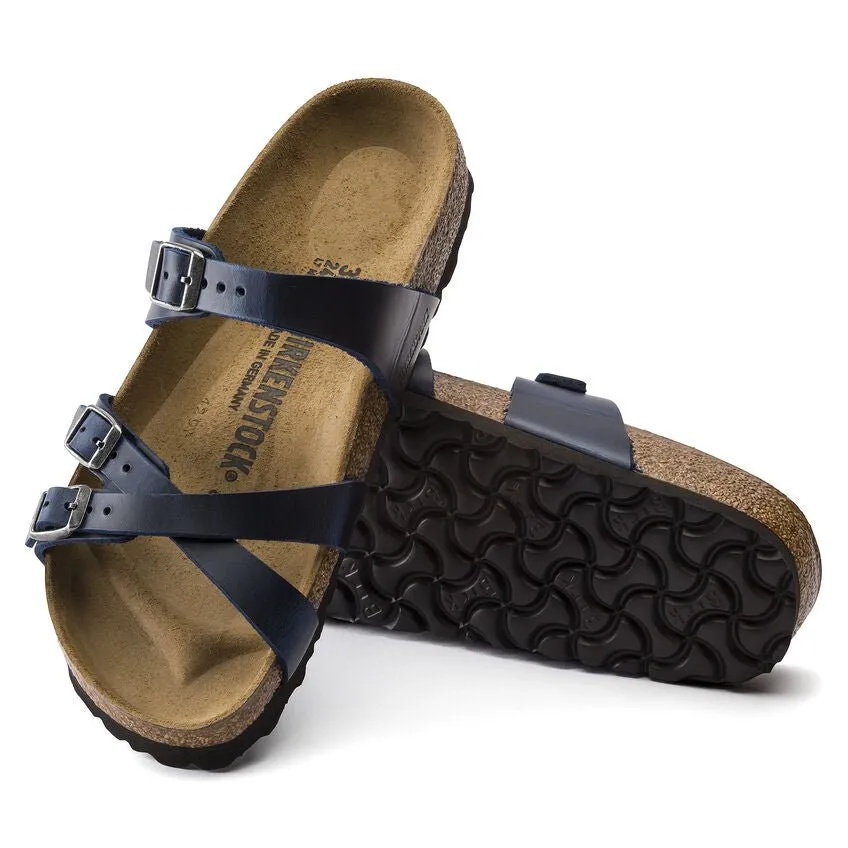 Franca | Oiled Leather | Blue