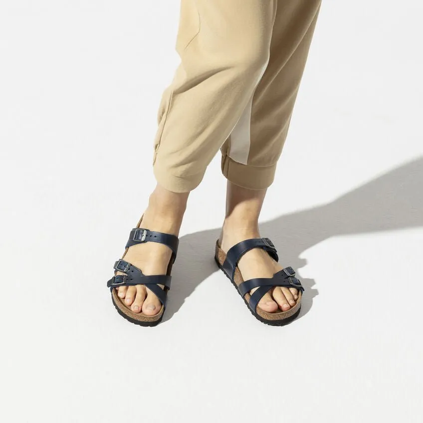 Franca | Oiled Leather | Blue