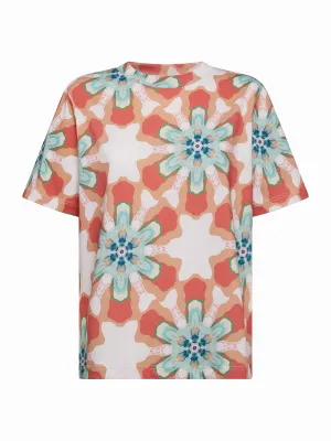 FRANCO FERRARI - COTTON PRINT T-SHIRT