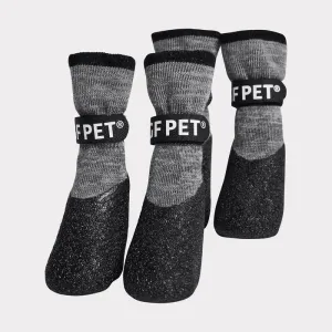 GF Pet Boots For Dogs All Terrain Black