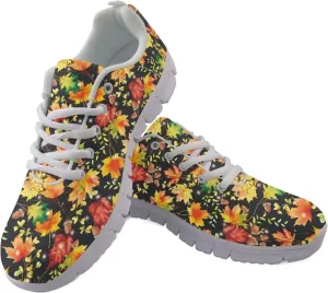 GIFTPUZZ Women's Road Running Tennis Shoes Breathable Mesh Walking Shoes Athletic Workout Gym Cross Trainer Sneakers for Jogging Hiking Travel