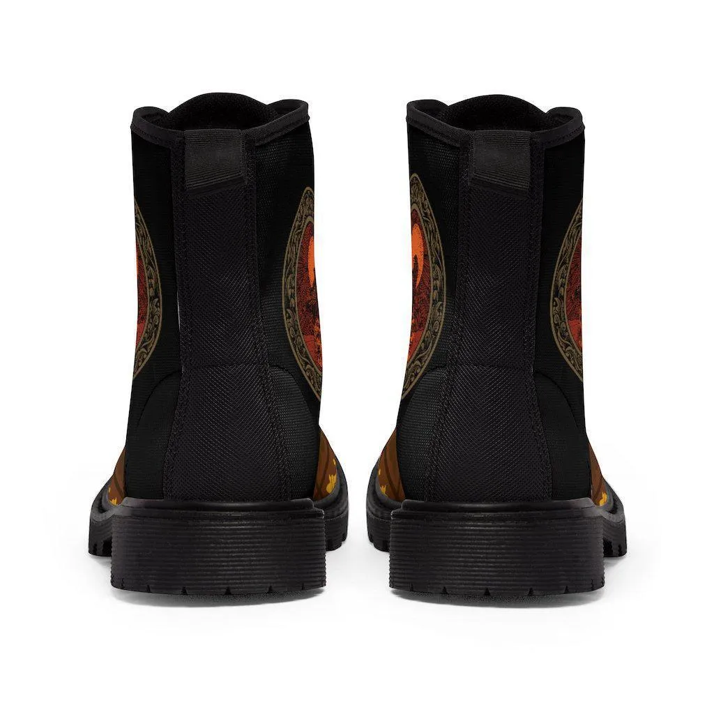 Gothic Skull Boots
