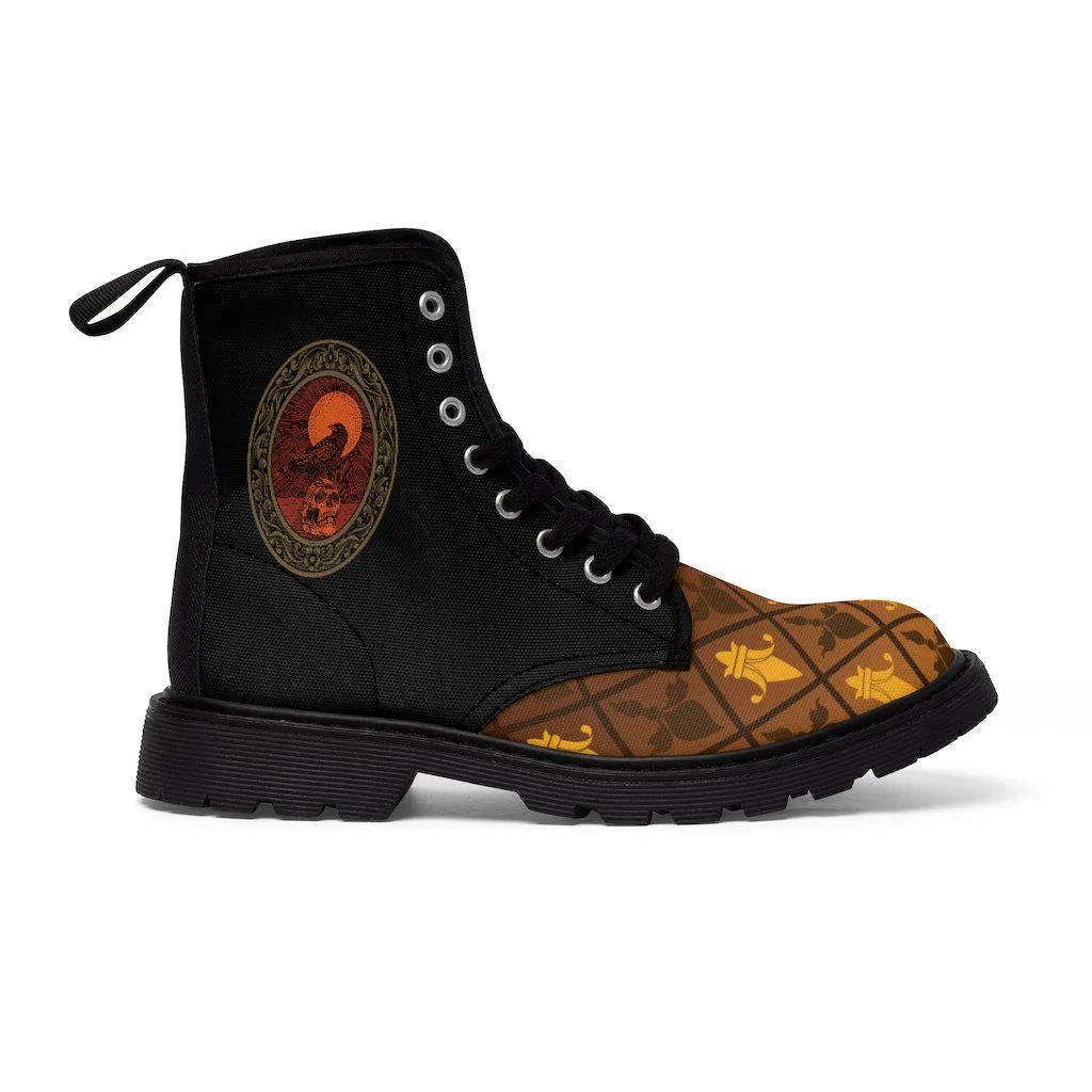 Gothic Skull Boots
