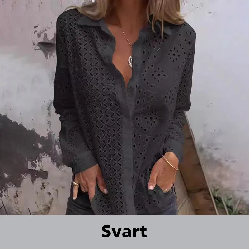 Hand-carved Feature Cutout Shirt