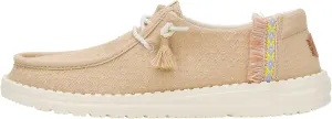 HEYDUDE Wendy Perf Canvas, Womens Shoes, Womens Slip-on Loafers, Comfortable & Light-Weight