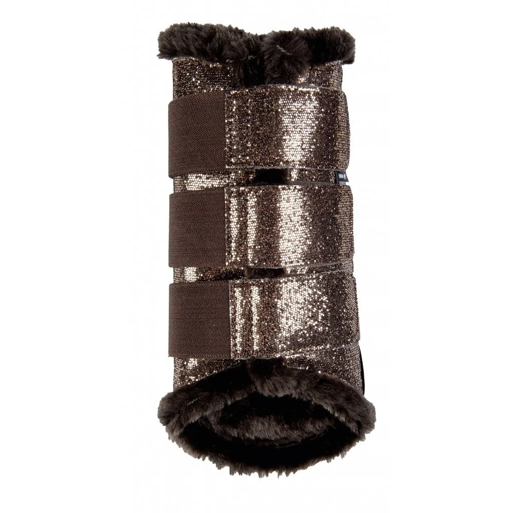 HKM Glitter Comfort Protection Brush Boots