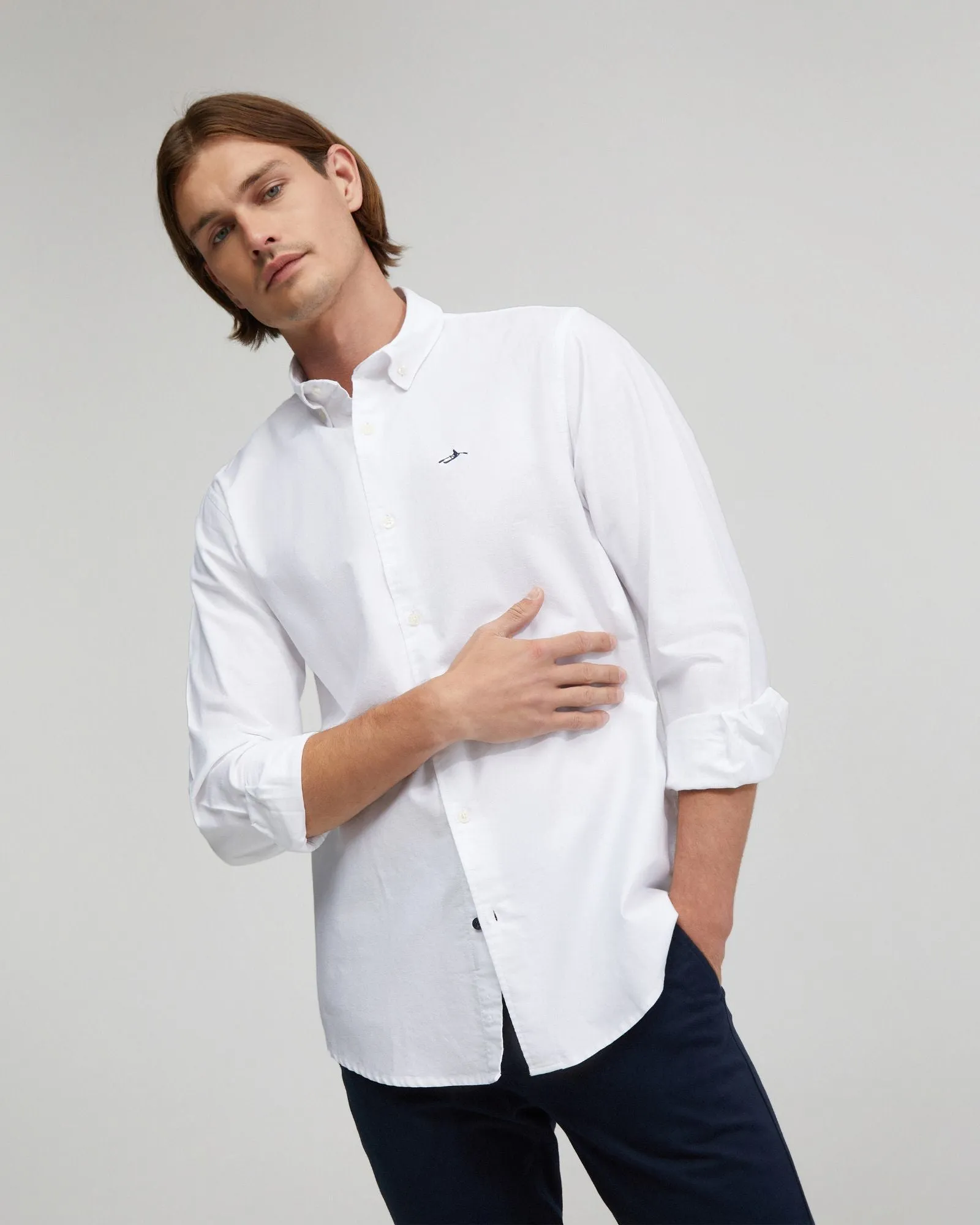 Holloway Oxford Weave Cotton Shirt