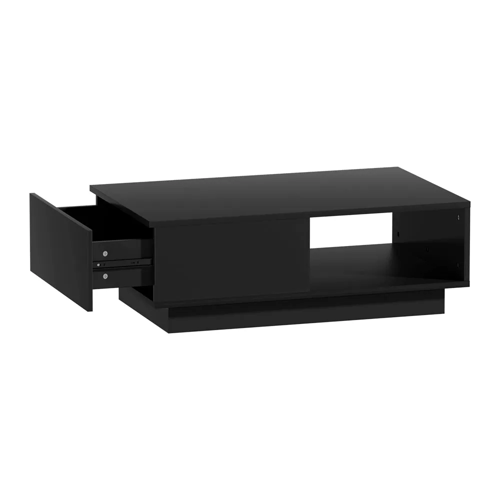 Ianthe LED Lights Coffee Table - Black