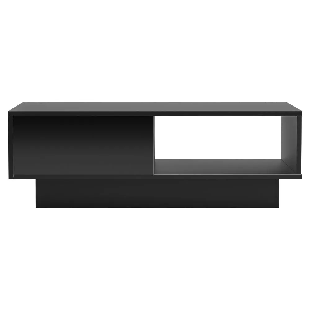 Ianthe LED Lights Coffee Table - Black