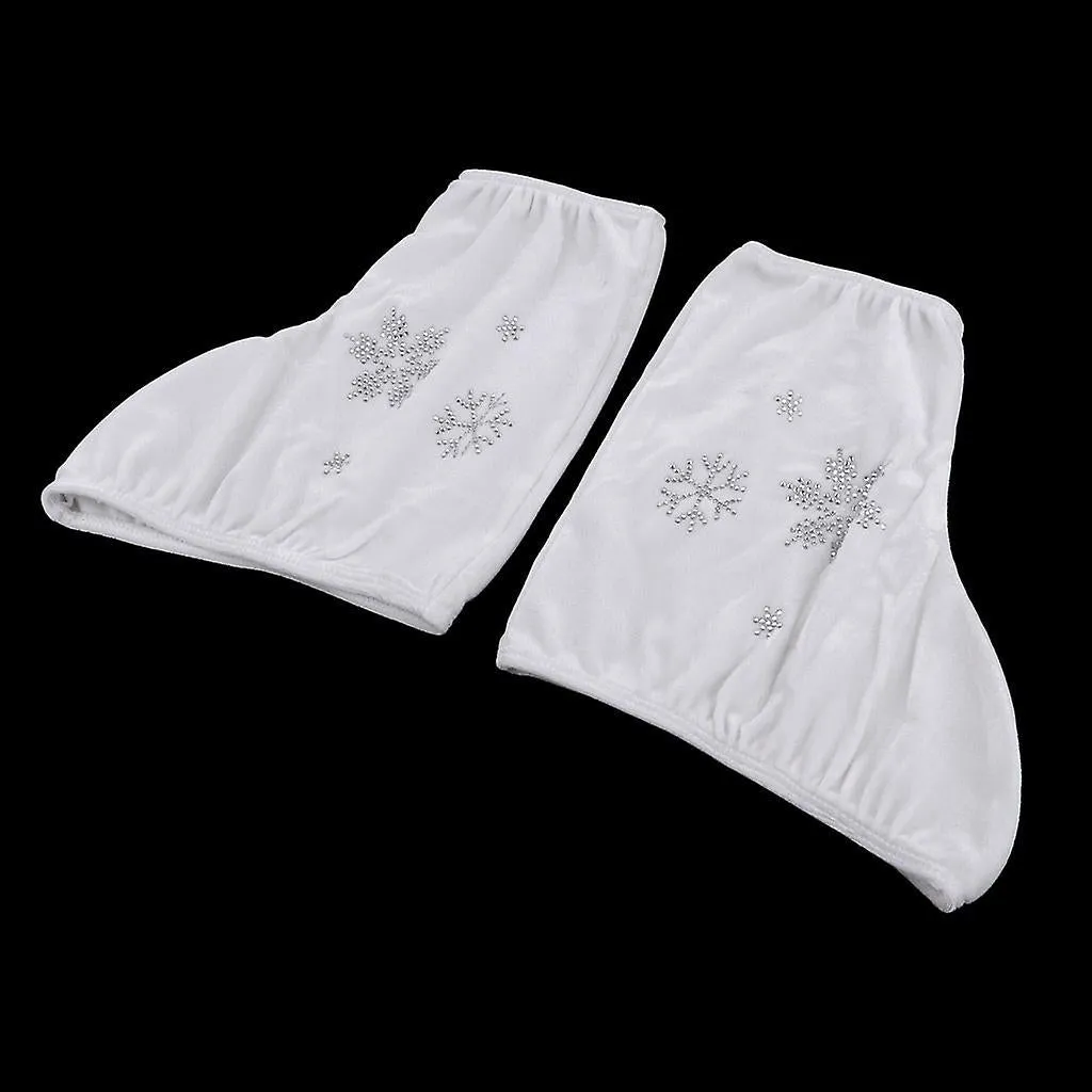 Ice Skates Ice Skate Boot Covers Protector For Figure Skating Velvet
