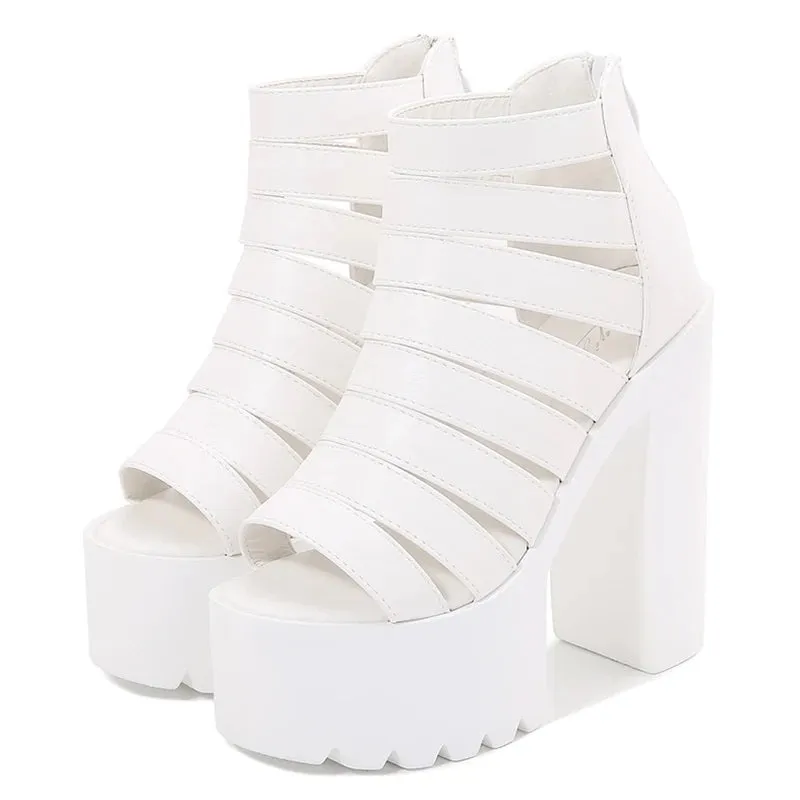 Joskaa 2024 New Waterproof Chunky Sandals