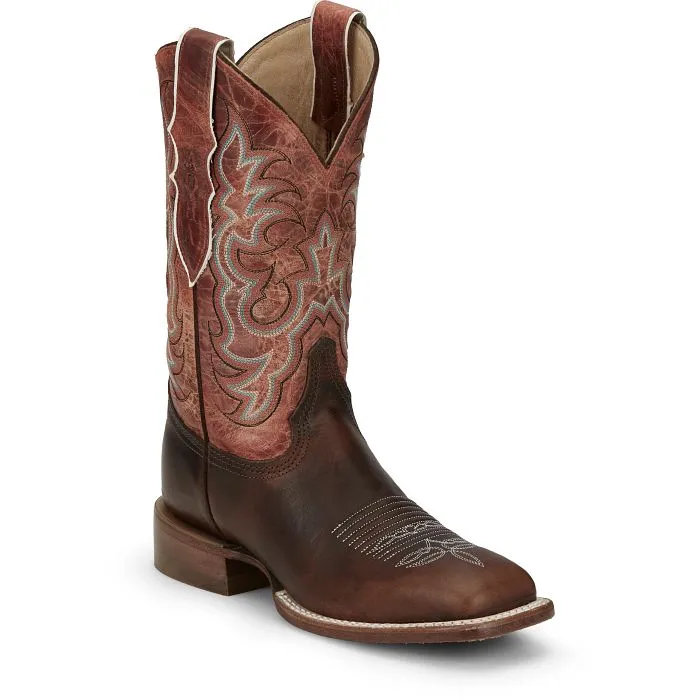 JUSTIN LADIES DUSTY WESTERN BOOTS STYLE AQ7020