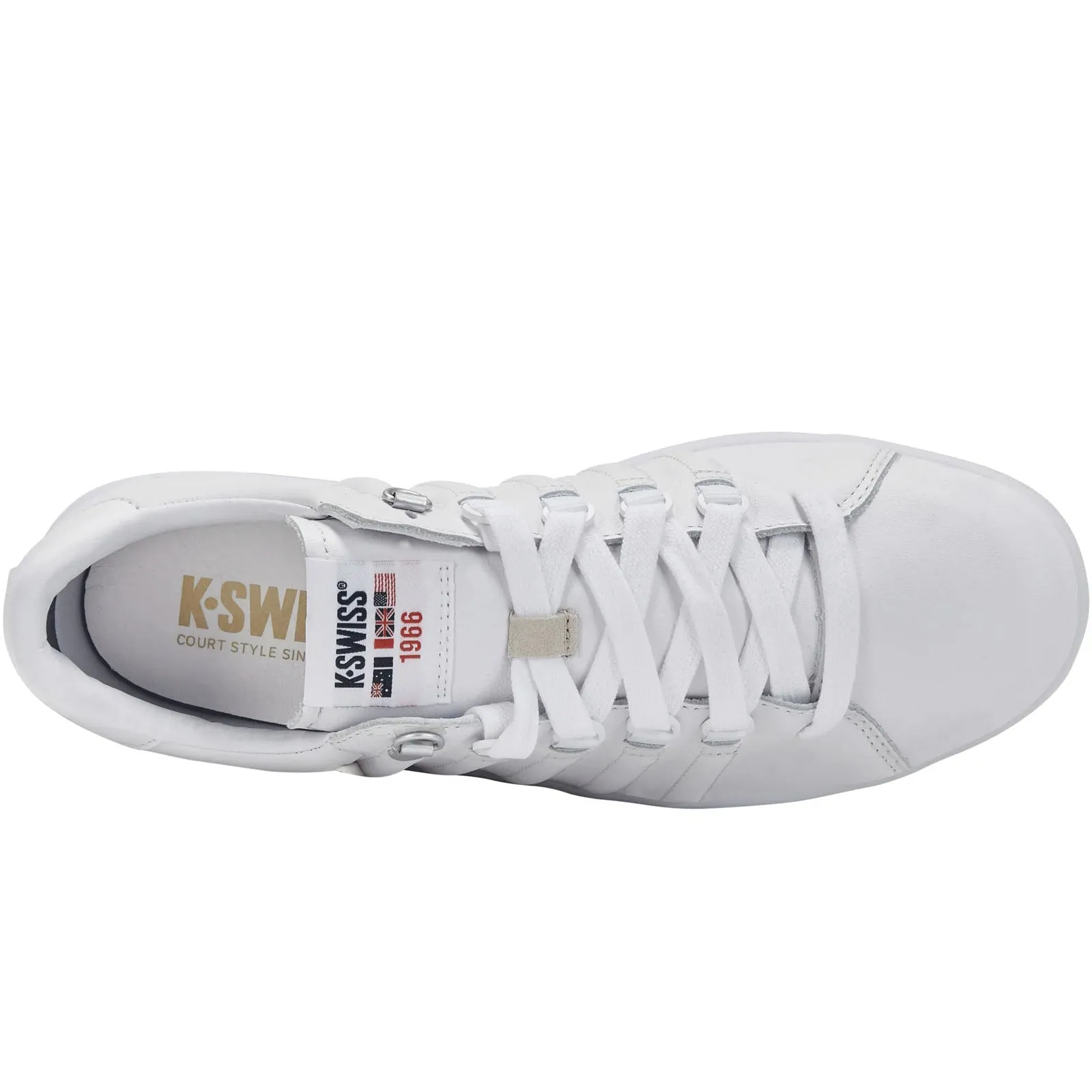 K-Swiss Mens Lozan II Leather Retro Trainers
