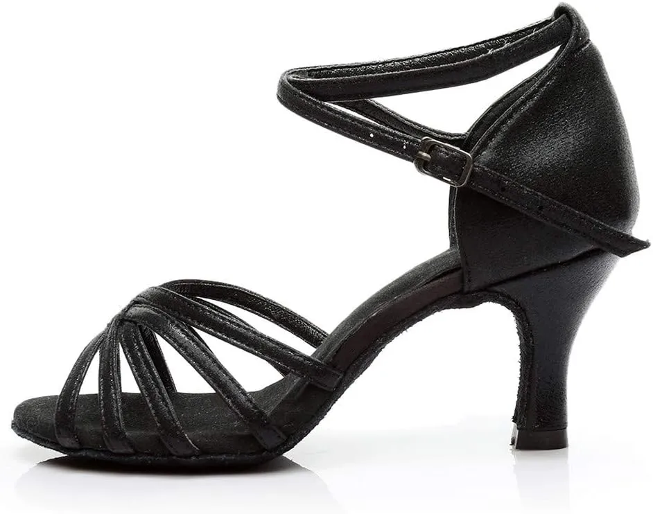 Ladies Sandals Flats Fashion Latin Dancing Shoes Women Salsa Ballroom Dance Sandals Prom Women's Flats Sandals for Women